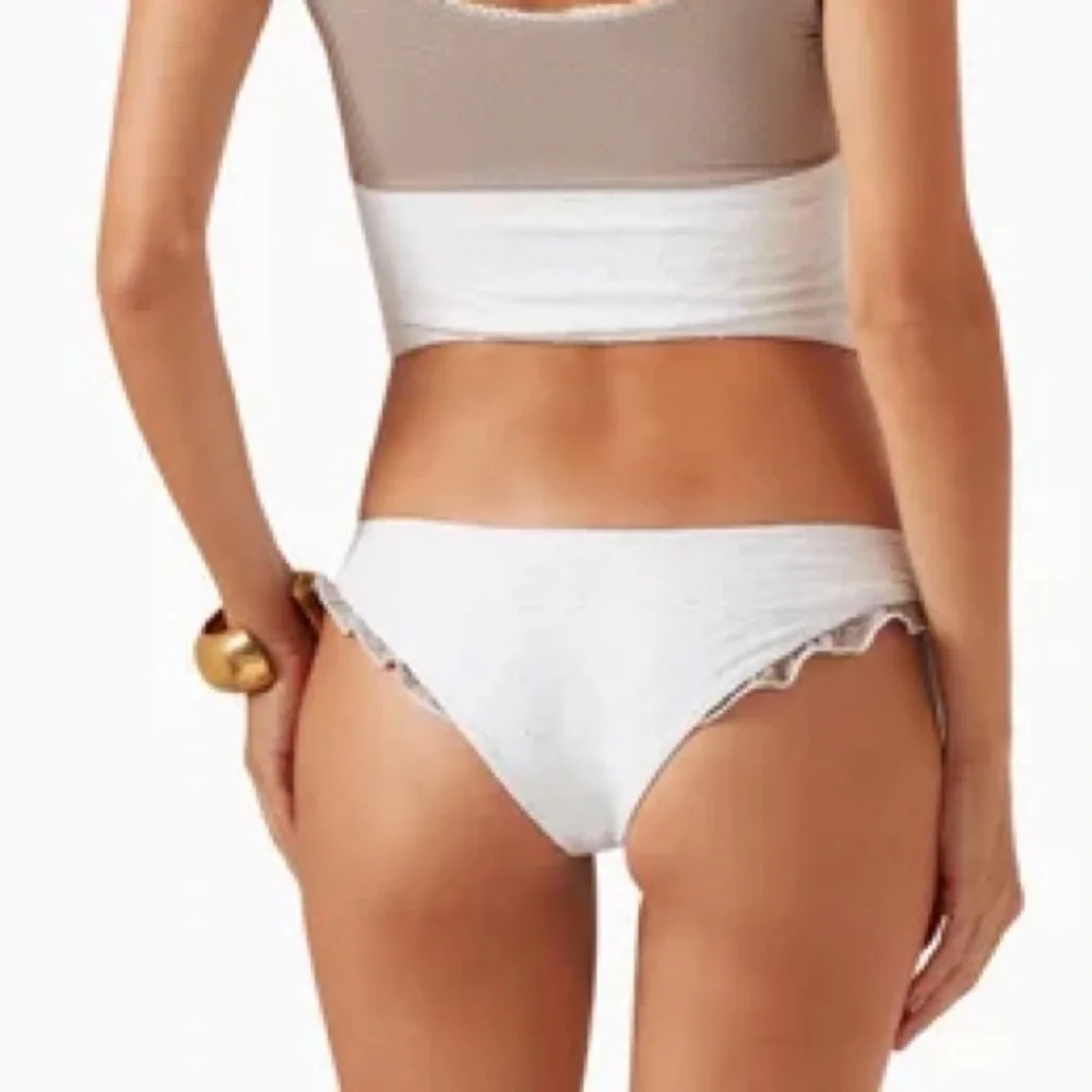 New! Frankie's Bikinis x Sydney Sweeney Chiara Bikini Briefs eyelet 3906